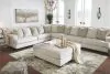 Ashley Furniture 1960408 Rawcliffe - Oversized Accent Ottoman - Parchment