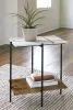 Ashley Furniture A4000525 Braxmore - Accent Table - White / Light Brown