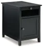 Ashley Furniture T300-617 Treytown - Chair Side End Table - Black