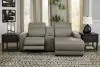 Ashley Furniture U94202S11 Correze - 3-Piece Power Reclining Sectional With RAF Back Chaise - Gray