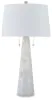 Ashley Furniture L429064 Laurellen - Alabaster Table Lamp - White