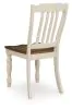 Ashley Furniture PCD616-01 Wirloni - Dining Room Side Chair (Set of 2) - Antique White / Brown