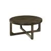 New Classic T3885-10 Kerby - Round Coffee Table - Dark Brown