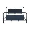 Liberty Furniture 179-BR15HFR-N Liberty Furniture 179-BR15HFR-N Vintage Series - King Metal Bed - Navy