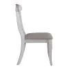 Liberty Furniture 303W-C3001S Ocean Isle - Upholstered X Back Side Chair - Antique White