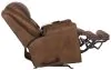 Jackson Furniture Industries 41072-1176/59-1276/59 Jackson Furniture Industries 41072-1176/59-1276/59 Hayden - Chaise Rocker Recliner With Heat / Massage & Oversize Xtra Comfort Footrest - Auburn