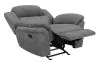 CoasterEssence 609543 Bahrain - Upholstered Glider Recliner - Charcoal