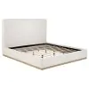 Coaster Fine Furniture 302053KE Knox - Upholstered Eastern King Platform Bed - Cream