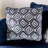 Furniture of America SM5175-CH Waldport - Swivel Chair - Navy