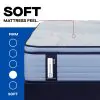 Tempur Sealy 53199432 Tempur Sealy 53199432 Posturepedic Plus - Paterson II Euro Pillow Top Soft Mattress - Split California King