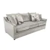 New Classic U1270-30-LGR New Classic U1270-30-LGR Sylvie - Sofa With 4 Accent Pillows - Lush Silver Gray