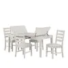 New Classic 40-D4129-D4C New Classic 40-D4129-D4C Echo - Dining Table And 4 Chairs - Driftwood