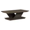 Liberty Furniture 899-OT1010 Aspen Sky - Cocktail Table - Weathered Saddle Brown