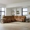 Liberty Furniture 7007CM-UPH-6PCSEC Liberty Furniture 7007CM-UPH-6PCSEC Cooper - 6 Piece Sectional - Camel