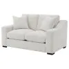Coaster Fine Furniture 552092 Ashlyn - Fabric Upholstered Track Arm Loveseat - Sand