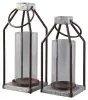 Ashley Furniture A2000346 Diedrick - Lantern Set (Set of 2) - Gray / Black
