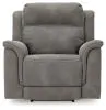 Ashley Furniture 5930113 Next-Gen Durapella - Power Recliner With Adjustablej Headrest - Slate