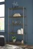 Ashley Furniture A4000441 Ryandale - Bookcase - Antique Brass Finish