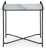 Ashley Furniture A4000609 Ashber - Accent Table - White / Black