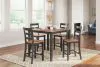 Ashley Furniture D396-223 Gesthaven - Drm Counter Table Set (Set of 5) - Natural / Brown