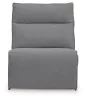 Ashley Furniture 65906S47 Ashley Furniture 65906S47 Modmax II - 8-Piece Power Reclining Sectional With LAF Press Back Power Chaise And Console - Salt And Pepper