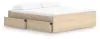 Ashley Furniture EB9632B20 Ashley Furniture EB9632B20 Onita - King Platform Bed With 1 Side Storage - Natural