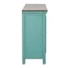 Liberty Furniture 2011-AC7236 Liberty Furniture 2011-AC7236 Kensington - 4 Door Accent Cabinet - Turquoise / Worn Wood Tone