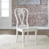 Liberty Furniture 244-C2500S Magnolia Manor - Splat Back Side Chair - Antique White