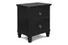 New Classic BB044B-040 New Classic BB044B-040 Tamarack - Nightstand - Black