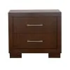 CoasterEssence 200712 Jessica - 2-Drawer Nightstand - Cappuccino