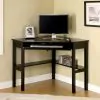 Furniture of America CM-DK6643 Porto - Corner Desk - Black