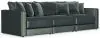 Jackson Furniture Industries 2245/36/31/37-35 Remington - 3 Piece Modular Sofa - Pine