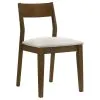 Coaster Fine Furniture 108922 Almonte - Dining Chair Upholstered Seat (Set of 2) - Dark Brown