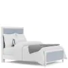 Riverside Furniture 30798-30797-30779 Riverside Furniture 30798-30797-30779 Rosalie - Full Upholstered Bed - Blue / White