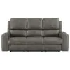 Coaster Fine Furniture 603431PPP Brickston - Triple Power Reclining Sofa - Charcoal