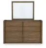 Benchcraft® B863B1 Benchcraft® B863B1 Marxmore - Dresser And Mirror - Brown