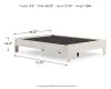 Ashley Furniture EB1864-112 Ashley Furniture EB1864-112 Socalle - Full Platform Bed - Light Natural