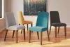 Ashley Furniture D615-04 Ashley Furniture D615-04 Lyncott - Dining Uph Side Chair (Set of 2) - Mustard / Brown