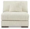 Ashley Furniture 21104S20 Ashley Furniture 21104S20 Lindyn - 6-Piece Sectional With 3 Armless Chairs - Ivory