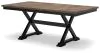 Ashley Furniture D634/35/01(2)/00 Wildenauer - 6 Pc. - Extension Table, 4 Side Chairs, Bench - Brown / Black