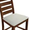 New Classic D1652B-22 New Classic D1652B-22 Pascal - Ladderback Counter Chair (Set of 2) - Walnut