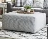 Jackson Furniture Industries 18012-2534/58 Jackson Furniture Industries 18012-2534/58 Searsport - Castered Cocktail Ottoman - Charcoal / Dark Gray