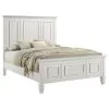CoasterEssence 201301Q Sandy Beach - Wood Queen Panel Bed - Cream White