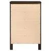 CoasterEveryday 202095 Carlton - 5-Drawer Bedroom Chest - Cappuccino