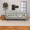 Coaster Fine Furniture 360096 Caufield - Upholstered Tufted Convertible Sofa Bed - Gray