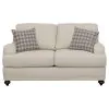 CoasterElevations 511094-S2 Glenn - 2 Piece Upholstered Sofa Set - Light Gray And Gray