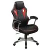 CoasterEssence 801497 Lucas - Upholstered Adjustable Home Office Desk Chair - Black
