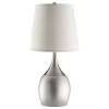 CoasterEveryday 901471 Tenya - Empire Shade Urn Table Lamp (Set of 2) - Silver