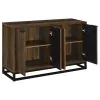 Coaster Fine Furniture 950393 Ryatt - 4 Door Engineered Wood Accent Cabinet - Dark Pine