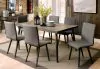 Furniture of America CM3360T Vilhelm - Dining Table - Gray